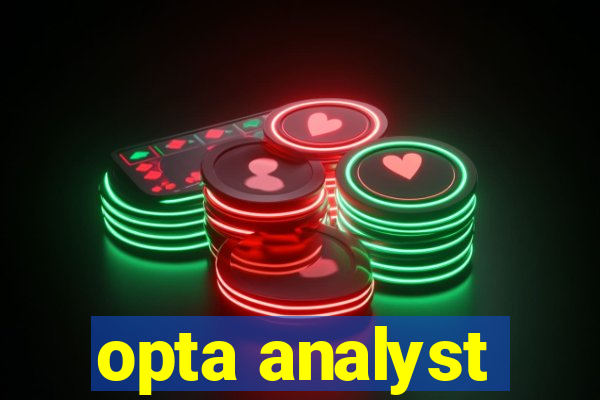 opta analyst
